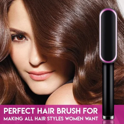 2 In 1 Ionic Straightening Brush