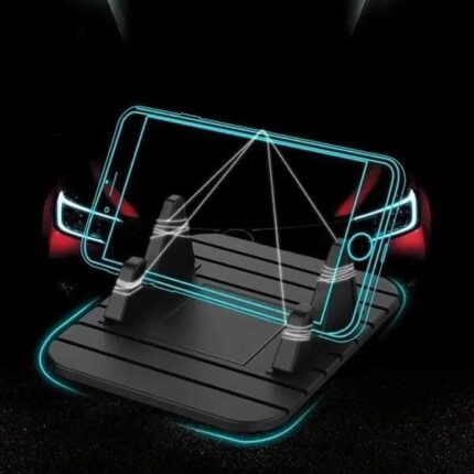 Fairy Car Mobile Holder, Universal Anti-slip Car Silicone Holder Mat Pad, Dashboard Stand For Phone, Mini Multifunction Mobile Desktop Car Stand, Portable Rubber Grip GPS Smartphone Holder